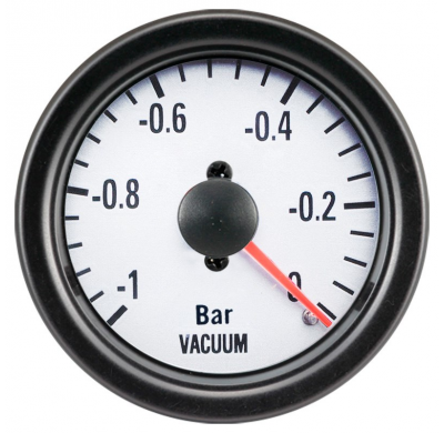 Reloj Fondo Blanco Vacuum -1>0,2 52mm