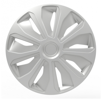 Juego De Cubiertas De Rueda Platin 15-Inch Silver