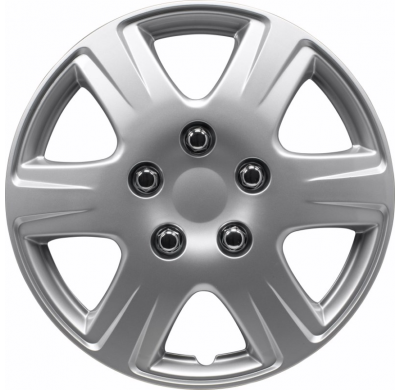 Juego De Tapacubos Louisiana 13-Pulgadas Silver Autostyle