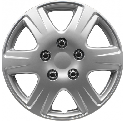 Juego De Tapacubos Louisiana 14-Pulgadas Silver Autostyle