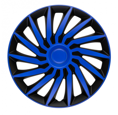 Juego De Tapacubos Kendo 13 Pulgadas Negro/Azul