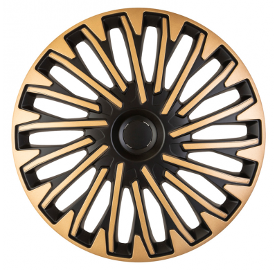 Juego De Tapacubos Soho 13 Pulgadas Negro/Oro