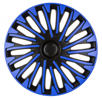 Juego De Tapacubos Soho 14 Pulgadas Negro/Azul