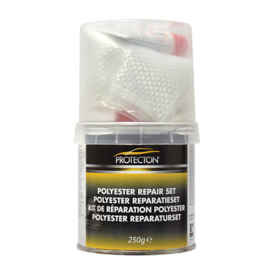 Protecton Polyester Repair Set 250gr - 242g Resin / 8g Hardener