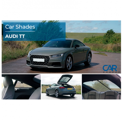 Juego de cortinillas para coche compatibles con Audi TT Coupé 2014-2023 (4 piezas)