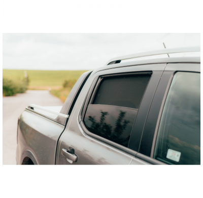 Juego de cortinillas especificas para puertas traseras para Ford Ranger 4 puertas 2023 (2 piezas)