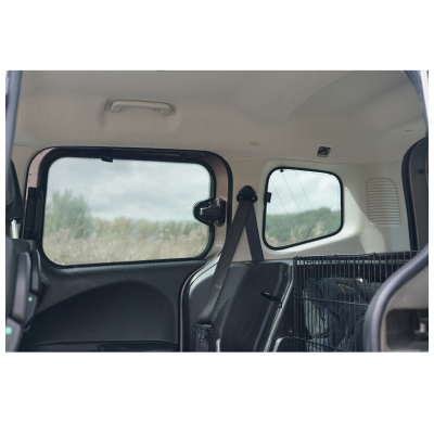 Juego de cortinillas para coche compatibles con Ford Tourneo Courier 2014-2023 (con ventanas abatibles) (6 piezas)