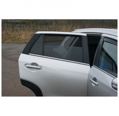 Juego de cortinillas para puertas traseras laterales para Suzuki S-Cross 5 puertas 2022 (2 piezas)