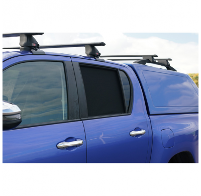 Juego de cortinillas para Toyota Hilux VIII Twin Cab 2015 (4 piezas) CAR SHADES