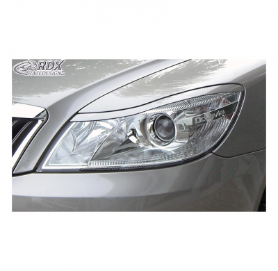 Pestañas Para Faros Skoda Octavia Ii Facelift 2009-2012 (Abs)