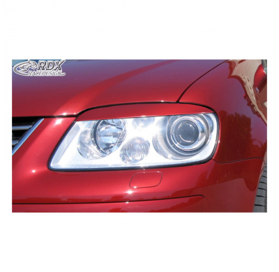 Pestañas Para Faros Volkswagen Touran 1t 2003-2006 & Caddy 2004-2010 (Abs)