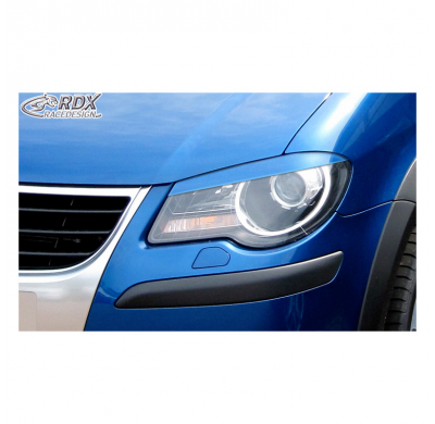 Pestañas Para Faros Volkswagen Touran 1t Facelift 2006-2011 (Abs)