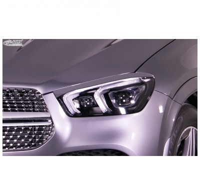 Pestañas de faros para Mercedes GLE (X167) 2018- (ABS) RDX RACEDESIGN