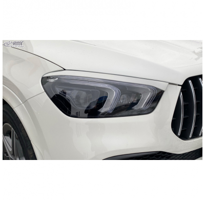 Pestañas de faros para Mercedes GLE (X167) 2018- (ABS) RDX RACEDESIGN