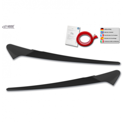 Pestañas Faros Delanteros Adecuados Para Seat Leon (Kl) / Cupra Leon (Kl) & Cupra Formentor (Km) 2020- (Abs)