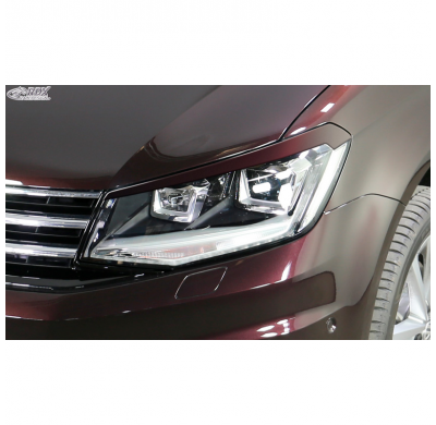 Pestañas Delanteros Para Volkswagen Caddy Iv 2015-2020 (Abs)