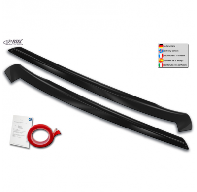 Pestañas Delanteros Para Volkswagen Caddy Iv 2015-2020 (Abs)