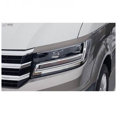 Pestañas de faros adecuados para Volkswagen Crafter y MAN TGE 2017- (ABS) RDX RACEDESIGN