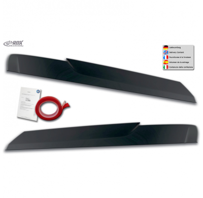 Pestañas de faros adecuados para Volkswagen Crafter y MAN TGE 2017- (ABS) RDX RACEDESIGN