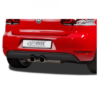 Faldón de parachoques trasero (Difusor) apto para Volkswagen Golf VI GTI/ GTD 2007-2013 (GFK)