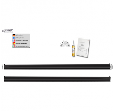 Faldones laterales RDX Racedesign compatibles con Ford Grand Tourneo Connect Active (V761) 2022- 'Edition' (ABS)