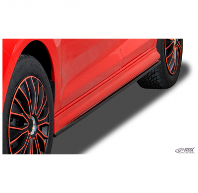 Faldones laterales adecuados para Skoda Rapid (NH) 2012-2019 'Edition' (ABS)