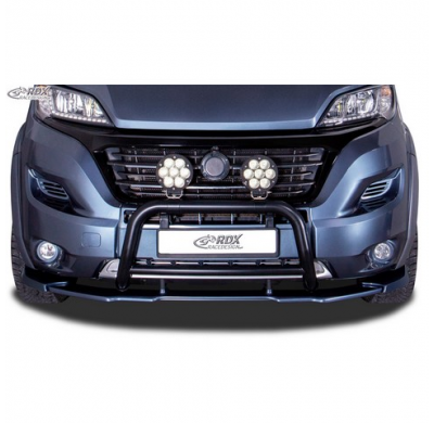 Spoiler Delantero Vario-X Para Citroen Jumper & Fiat Ducato & Peugeot Boxer 2014- (Pu) (Extensiones De Paso De Rueda De Fábrica)