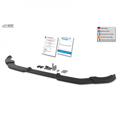 Spoiler delantero Vario-X apto para Mercedes GLC (X253) y GLC Coupé (C253) FL 2019- (PU)