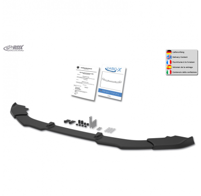 Alerón delantero RDX Racedesign Vario-X compatible con Nissan NV400 2010-2021 e Interstar 2021-2024 (PU)