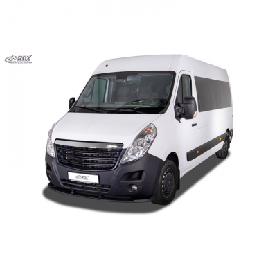 Spoiler delantero Vario-X adecuado para Renault Master / Opel Movano / Nissan NV400 2010-2021 (PU)