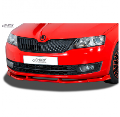 Spoiler delantero Vario-X adecuado para Skoda Rapid (NH) 2012-2019 (PU)
