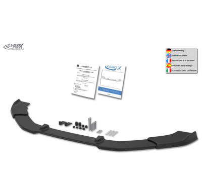 Spoiler delantero RDX Racedesign Vario-X compatible con Volvo C70 II (Tipo M) 2010-2013 (PU)