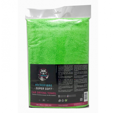 Toalla De Secado De Coche De Microfibra Racoon (60x90cm)