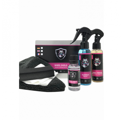 Racoon Wheel Shield Revestimiento De Cerámica Para Llantas - Kit Completo