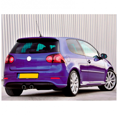 Faldón Del Parachoques Trasero Para Volkswagen Golf V 3/5-Puertas 2003-2008 'R-Look' (Pp)