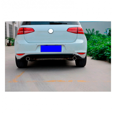 Faldón Del Parachoques Trasero Para Volkswagen Golf Vii 3/5-Puertas 2012-2017 'Gti-Look' (Pp)