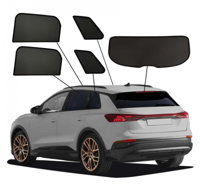 Juego de cortinillas Sunclip apto para Audi Q4 (F4B) E-Tron 2021-