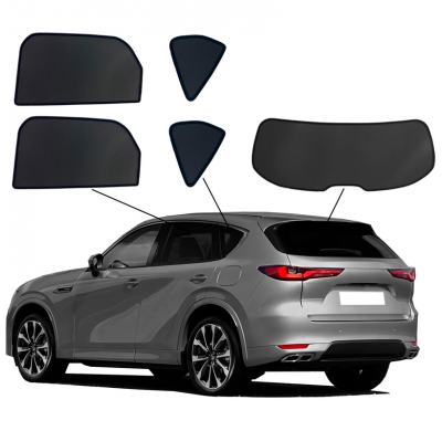 Juego de cortinillas Sunclip apto para Mazda CX-60 (KH) 2022-