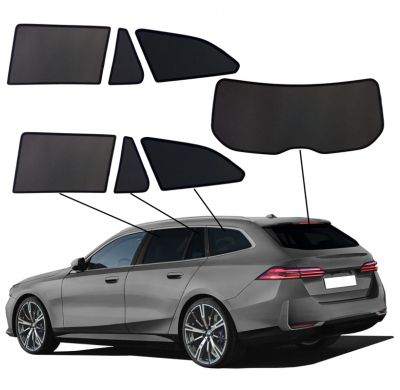 Juego de cortinillas Sunclip valido para BMW Serie 5 G61 Touring 2024 (incl. i5)
