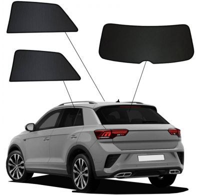 Juego de cortinillas Sunclip apto para Volkswagen T-Roc 2017-