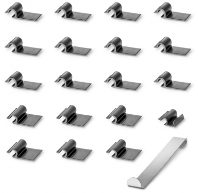 Juego de cortinillas Sunclip adecuado para Volkswagen Caddy V MPV 5 puertas 2020- y Ford Tourneo Connect 5 puertas 2022-