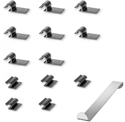 Juego de cortinillas Sunclip adecuado para Volkswagen T6 Multivan 2015-