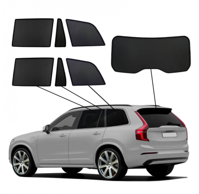 Juego de cortinillas Sunclip apto para Volvo XC90 II 2015-