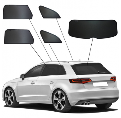Juego de cortinillas Sunclip apto para Audi A3 (8V) Sportback 2012-2020