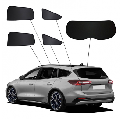 Juego de cortinillas Sunclip apto para Ford Focus IV Wagon 2018-