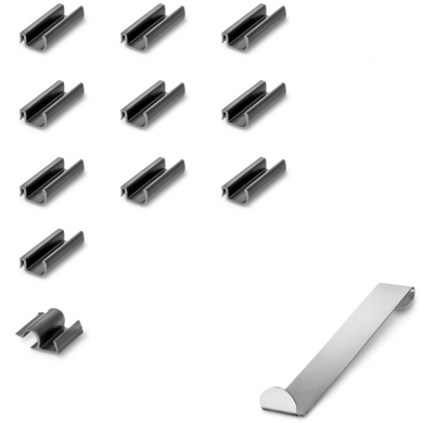 Juego de cortinillas Sunclip apto para Volkswagen Sharan y Seat Alhambra (7N) 2010-2022