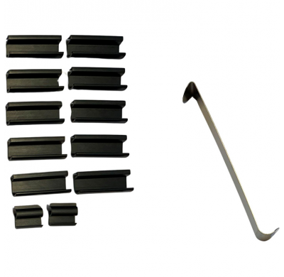 Juego de cortinillas Sunclip valido para Volkswagen Golf VII HB 5 puertas 2012-2019