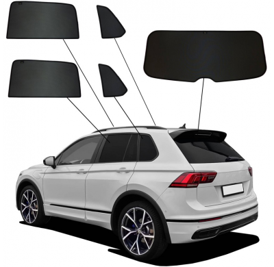 Juego de cortinillas Sunclip valido para Volkswagen Tiguan II 2016-2024 (excepto Allspace)
