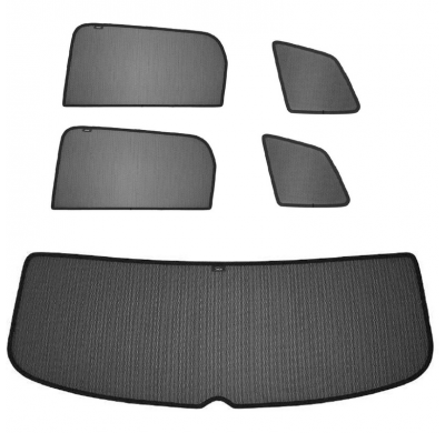 Juego de cortinillas Sunclip adecuado para Skoda Karoq (NU) 2017-