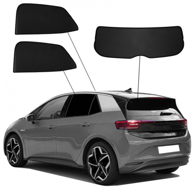 Juego de cortinillas Sunclip apto para Volkswagen ID.3 2020- y Cupra Born 2021-